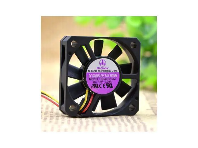 Alt view image 3 of 5 - BS401012M 12V 0.09A North Bridge Mute Speed Measurement Cooling Fan