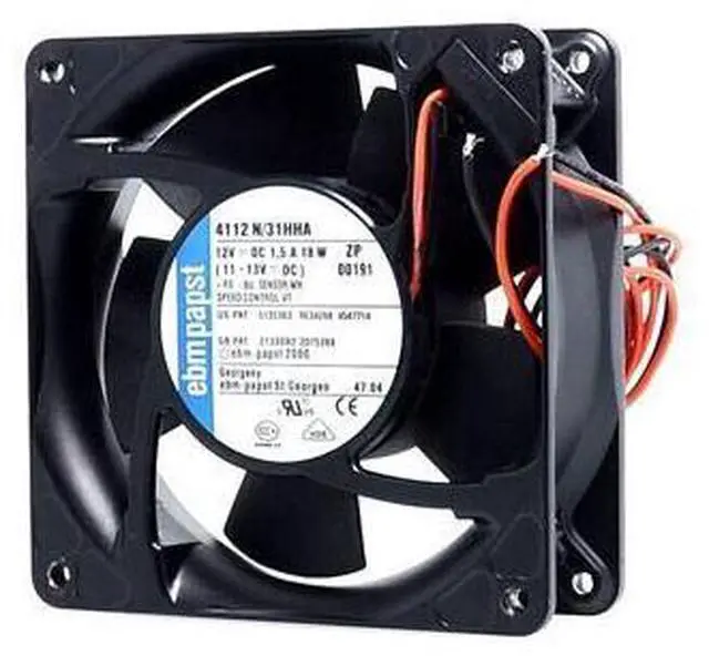 Alt view image 5 of 6 - 12*12*38mm 12cm 2-wire TYP4112N\/31HHA 12038 motorcycle violence with forced air cooling fan