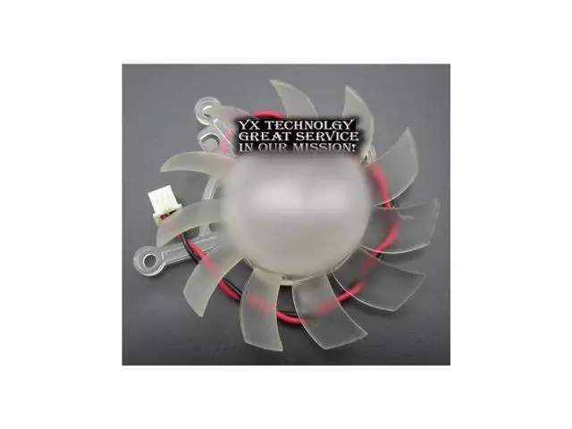 Alt view image 4 of 4 - video card fanNew 8600GT9500GT 9600GT Graphics card cooling fan MGA7012MR-A15 12V 0.13A Diameter 6.5cm