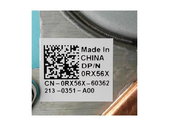 Alt view image 2 of 3 - New original radiator for Dell Inspiron Duo 1090 Mini 12 heatsink Cooling Fan cooler AT0EP002ZS0 0RX56X RX56X MF40050V1-C030-G99