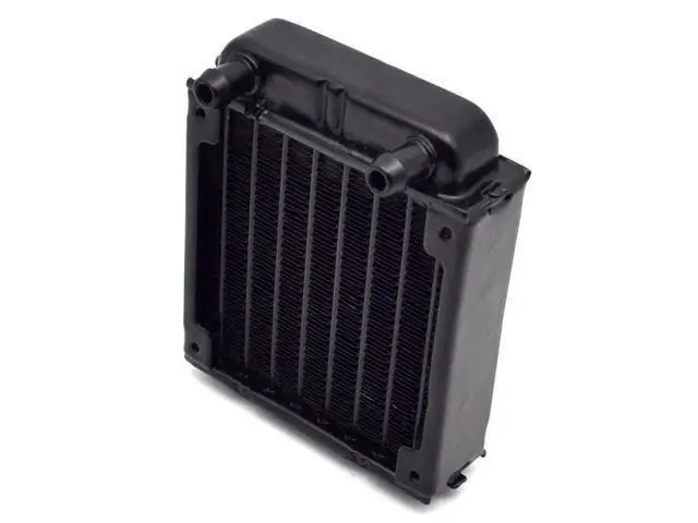 Alt view image 2 of 4 - 80mm pc water cooling radiator for computer Chip CPU GPU VGA RAM Laser cooling cooler Aluminum Heat Exchanger