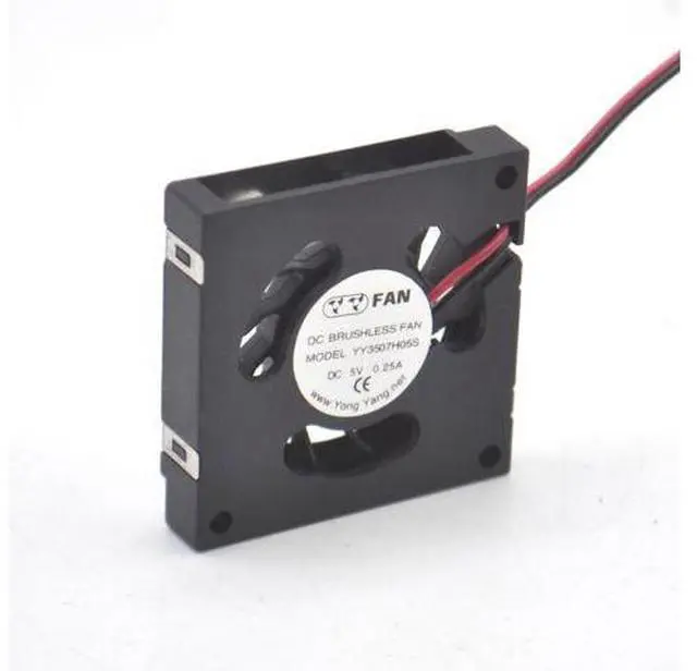 Alt view image 3 of 4 - YY3507H05S 3507 blower 5V 0.8W centrifugal aluminum shell cooling fan 10 pcs /lot