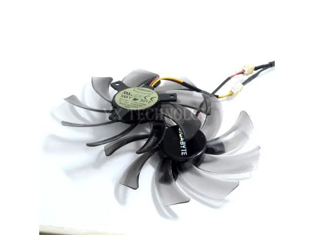 Alt view image 4 of 5 - EVERFLOW T129215SM 95mm 2 PIN 3 PIN computer cooler fan Gigabyte GV-N650OC-1Gl 2Gl GV-N550WF2 N56GOC R667D3 R777OC