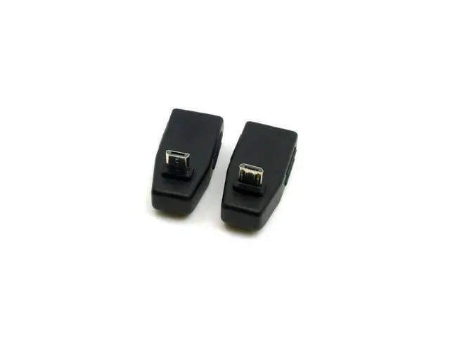 Alt view image 3 of 7 - 2pcs 90 Degree Up & Down Right Angled Micro USB Type B to USB Female OTG Adapter