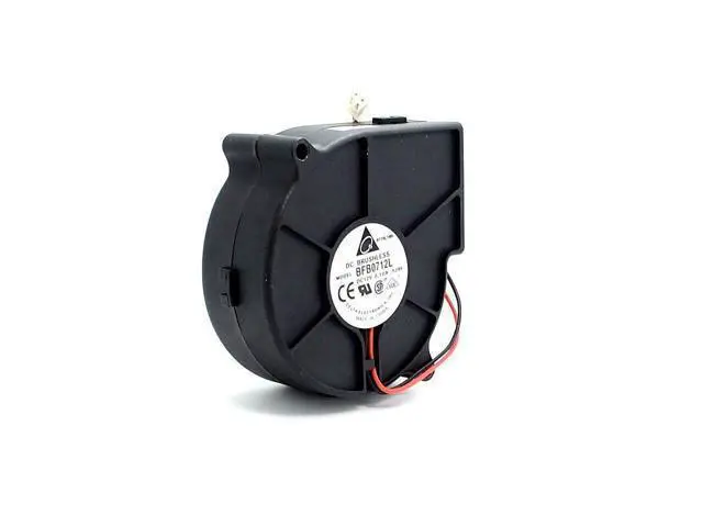 Alt view image 2 of 6 - The new 7530 turbo blower 1U2U server 12V 0.10A quiet fan BFB0712L for Delta 75*75*30mm