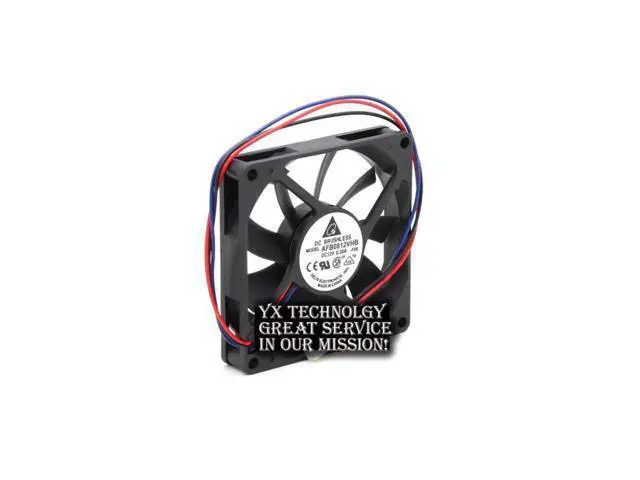 Alt view image 3 of 6 - New chassis 80*80*15mm 8015 AFB0812VHB 12V 0.30A CPU cooling fans double ball for delta
