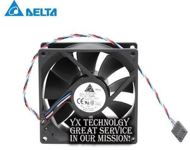 Main image of Delta EFC0912BF 9032 9CM 0.7A 12V dual ball bearing winds of support PWM fan 90*90*32mm