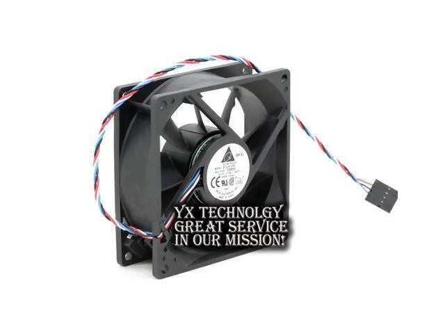 Alt view image 3 of 6 - Delta EFC0912BF 9032 9CM 0.7A 12V dual ball bearing winds of support PWM fan 90*90*32mm