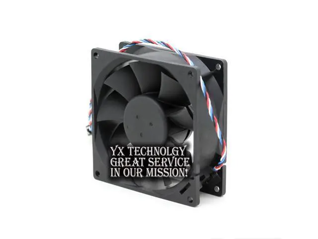 Alt view image 4 of 6 - Delta EFC0912BF 9032 9CM 0.7A 12V dual ball bearing winds of support PWM fan 90*90*32mm