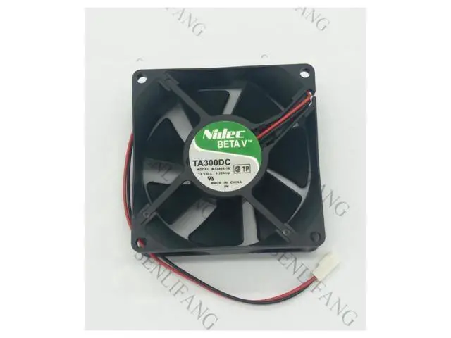 Alt view image 2 of 2 - TA300DC M33406-16 Server Cooler Fan DC 12V 0.29A 80x80x25mm 2-Wire