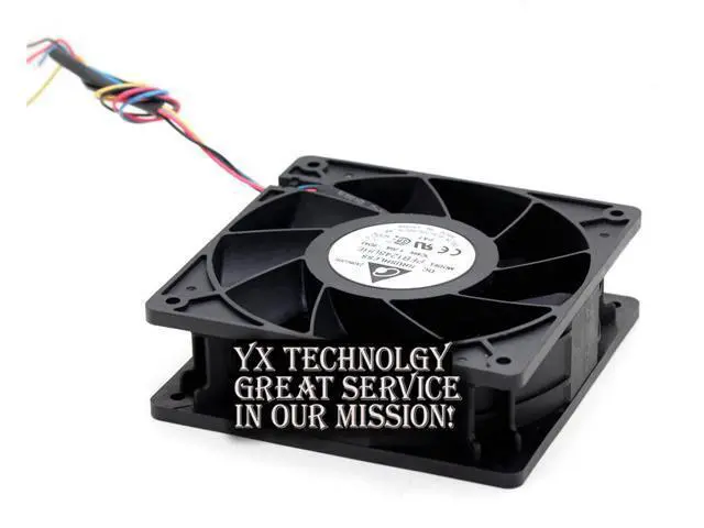 Alt view image 6 of 6 - Delta PFB1248UHE 120*120*38mm 12038 48V 1.20A four winds of wire PWM fan