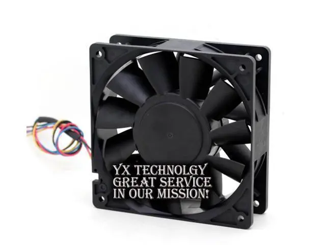 Alt view image 5 of 6 - Delta PFB1248UHE 120*120*38mm 12038 48V 1.20A four winds of wire PWM fan