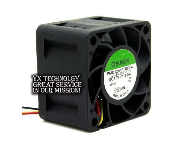 Alt view image 2 of 3 - SUNON 4028 PDM1204PQBX-A double ball fan 12v 8w server 40*40*28mm
