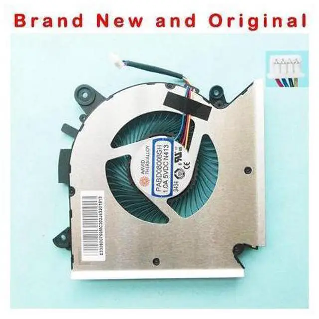 Main image of NEW Original Cooling FAN cooler For MSI MS 16R1 16R2 GF63 PABD08008SL 1.0A 5VDC N413 4pin