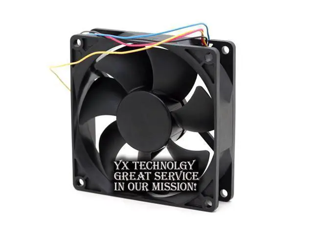 Alt view image 3 of 4 - AVC DS09225B12H 12V 0.41A 9CM 92,254-wire PWM temperature control double ball bearing fan