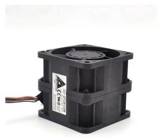 Alt view image 3 of 3 - 1pcs GFC0612DW DC 12V 3A high- speed car booster fan 6076 6cm 60*60*75mm violence power cooler