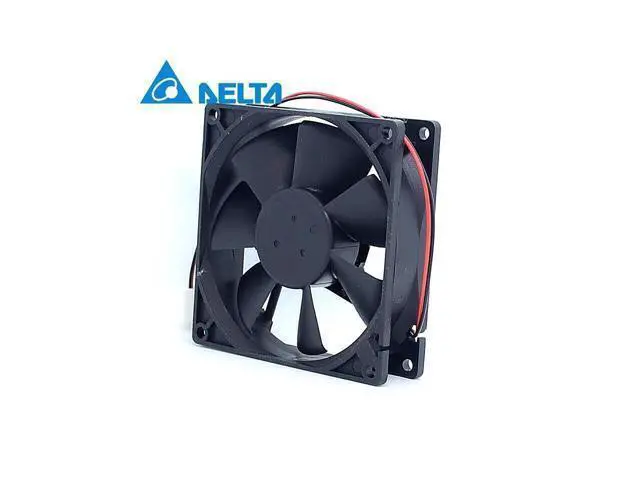 Alt view image 2 of 6 - Delta New and original 9025 9cm double ball bearing fan 12V 0.60A AFB0912VH wind capacity for Delta 90*90*25mm