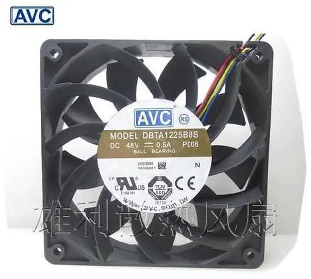 Main image of AVC new DBTA1225B8S 12CM 12025 48V 0.50A PWM fan speed control switch 120*120*25mm