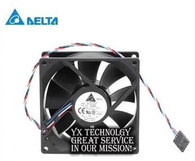 Main image of Delta New EFC0912BF 9032 9CM 0.7A 12V dual ball bearing winds of support PWM fan for 90*90*32mm