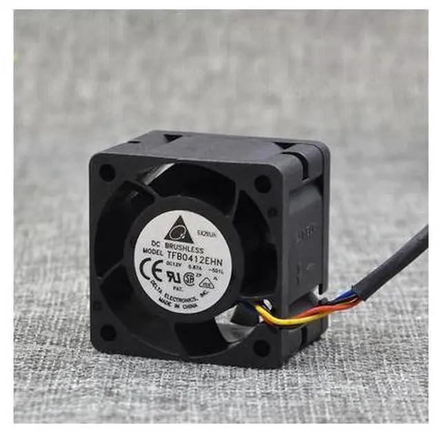Main image of For Delta TFB0412EHN 4028 12v 0.87A 4cm Super Violence Double Ball PWM Server Fan