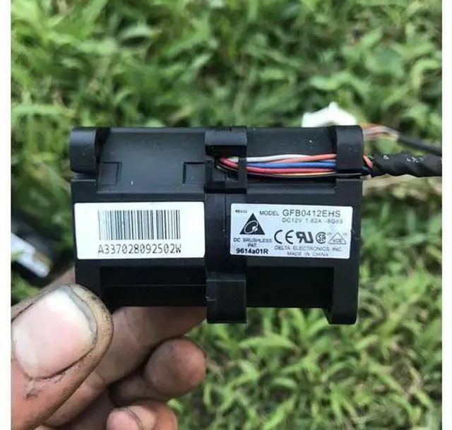 Main image of For Delta GFB0412EHS 4056 4CM 12V 1.82A Server Dual Motor Fan