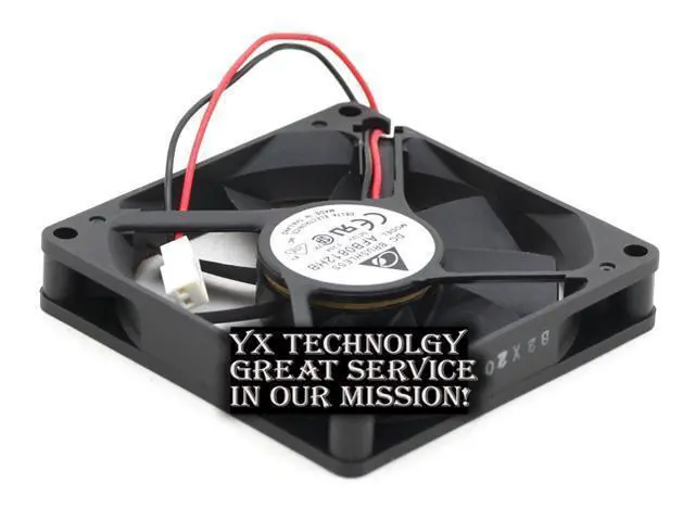 Alt view image 2 of 3 - 80*80*15MM 12V 0.20A AFB0812HB 8015 8 cm double ball Server fan Delta 80*80*15MM