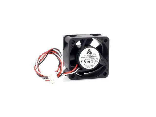Alt view image 2 of 6 - original Delta 40*40*20mm EFB0412MD-ROO 4020 12V 0.10A 3-wire alarm signal fan