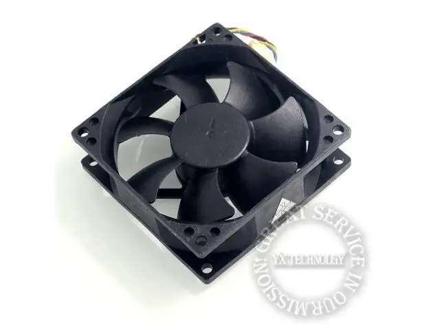 Alt view image 6 of 6 - AVC 8025 8CM wind capacity 12V 0.70A PWM DS08025R12U fan speed control 80*80*25mm