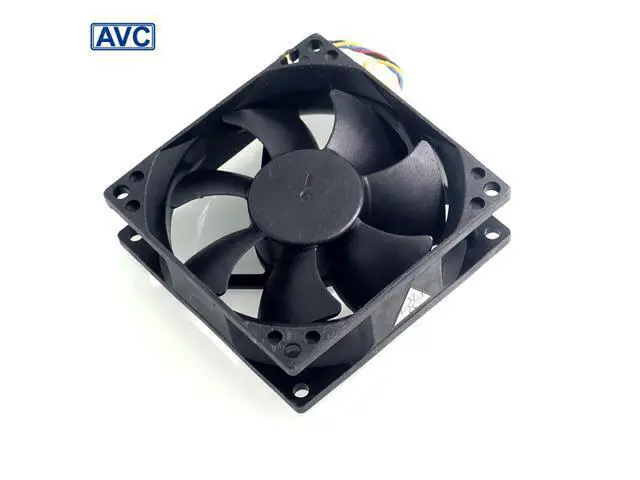 Alt view image 4 of 6 - AVC 8025 8CM wind capacity 12V 0.70A PWM DS08025R12U fan speed control 80*80*25mm