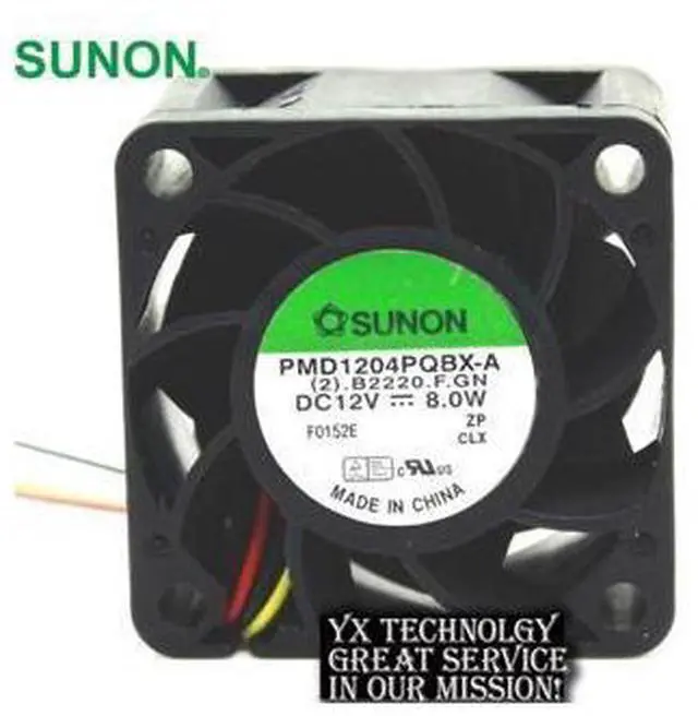 Main image of SUNON New Original 4028 PDM1204PQBX-A double ball fan 12v 8w server 40*40*28mm