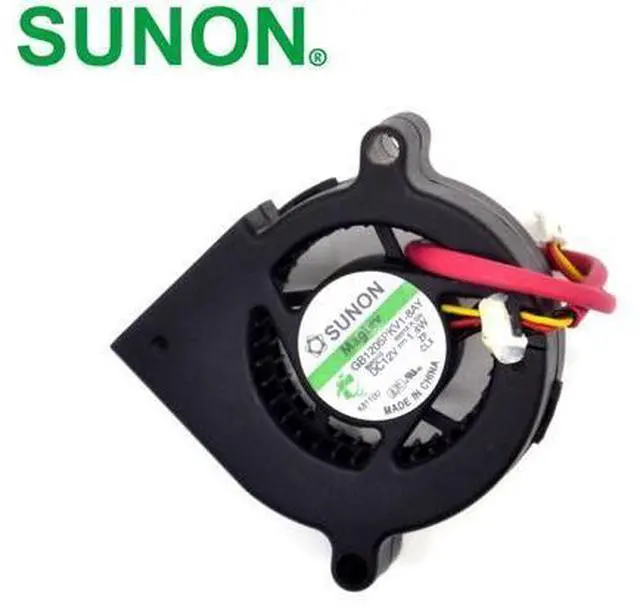 Main image of Sunon 50mm blower GB1205PKV1-8AY 5020 50X20 mm 5CM Projector Blower Fan 12V 1.4W alarm RD signal