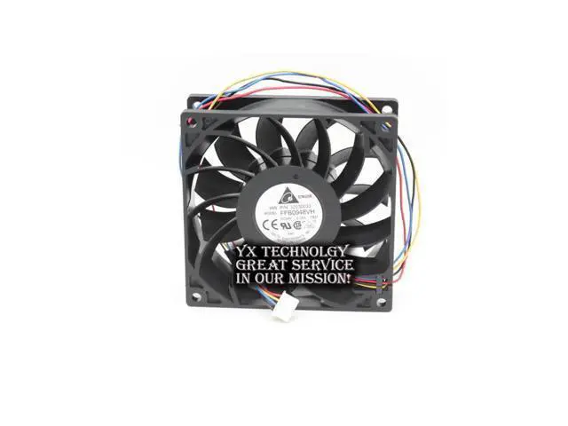Alt view image 2 of 3 - Original FFB0948VH 92*92*25MM 9225 48V 0.26A PWM speed control air volume fan for Delta
