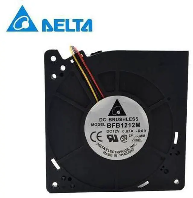 Main image of original DELTA 12CM BFB1212M 12V 0.87A Delta 12032 turbo fan blower