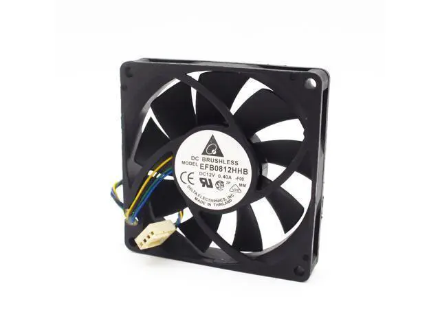 Alt view image 4 of 5 - 1pcs EFB0812HHB 8015 8cm 80*80*15 12V 0.40A PWM speed adjustable fan