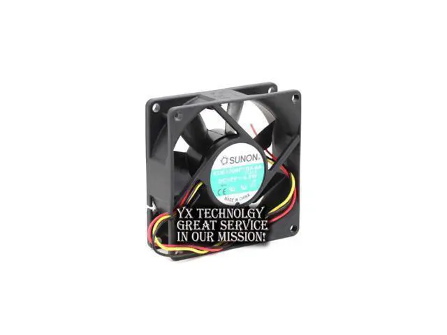 Alt view image 6 of 6 - SUNON New KDE1208PTBX-6A 8025 8CM 12V 4.3W dual ball bearing chassis fan 80*80*25mm