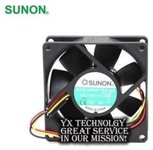 Main image of SUNON New KDE1208PTBX-6A 8025 8CM 12V 4.3W dual ball bearing chassis fan 80*80*25mm