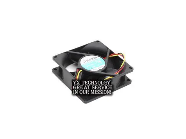 Alt view image 4 of 6 - SUNON New KDE1208PTBX-6A 8025 8CM 12V 4.3W dual ball bearing chassis fan 80*80*25mm