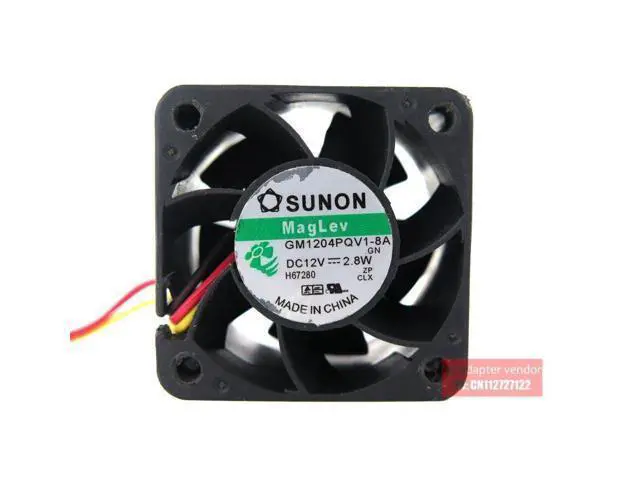Alt view image 3 of 3 - Sunon fan mute GM1204PQB1-8A 1U2U server 4028 12V 2.6W 3 lines