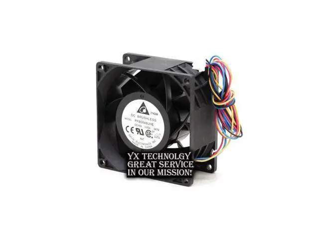 Alt view image 4 of 6 - New PFB0848UHE 8CM 8038 48V 0.65A pwm wind capacity fan for DELTA 80*80*38mm