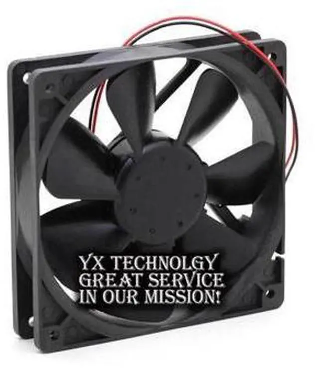 Main image of Delta New WFC1212B 12cm 12025 DC12V 0.44A thermostat double ball silent case fan for 120*120*25mm