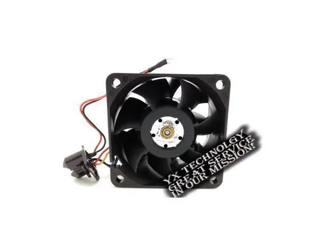 Alt view image 2 of 4 - New 6038 6CM server chassis fan 12V 0.78A FFC0612DE PWM thermostat 60*60*38mm