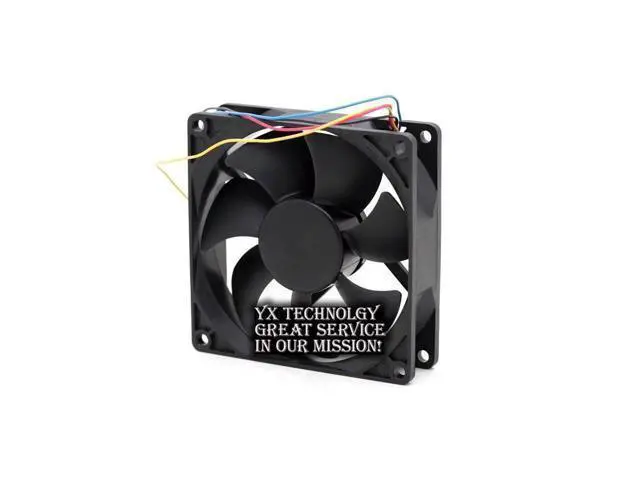 Alt view image 2 of 3 - AVC New DS09225B12H 12V 0.41A 9CM 92,254-wire PWM temperature control double ball bearing fan
