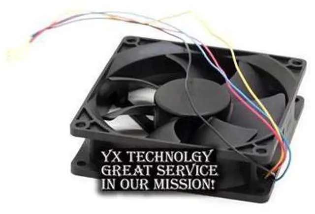 Main image of AVC New DS09225B12H 12V 0.41A 9CM 92,254-wire PWM temperature control double ball bearing fan