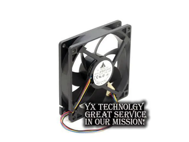 Alt view image 4 of 6 - Delta AFB0912HHD 9CM 9020 12V 0.36A PWM intelligent fan speed control 90*90*20mm