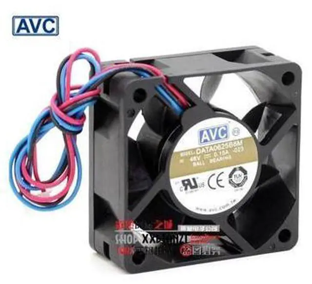 Main image of AVC new DATA0625B8M 6CM 6025 48V 0.15A dual ball bearing fan drive 60*60*25mm