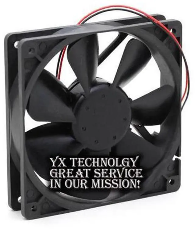 Main image of Delta WFC1212B 12cm 12025 DC12V 0.44A thermostat double ball silent case fan 120*120*25mm