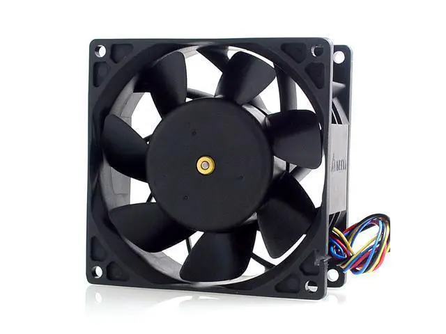 Alt view image 4 of 6 - Delta QFR0912UHE 9038 9cm 12V 2.40A fan super storm ce Delta 90*90*38mm