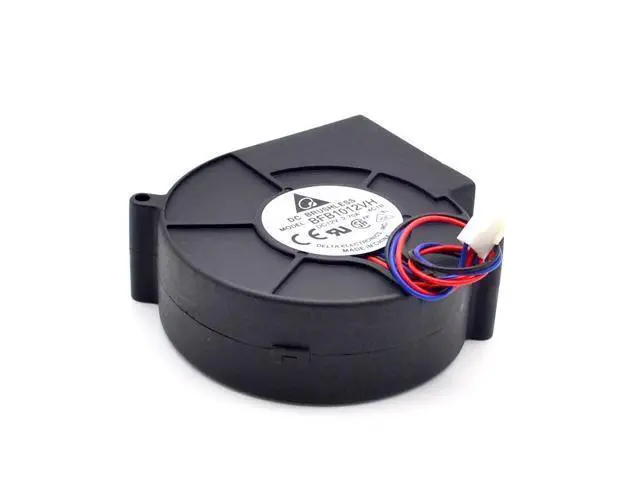 Alt view image 5 of 6 - Delta 1pcs BFB1012VH delta industrial fan wind turbine 2.7A DC12 pin 9733-3
