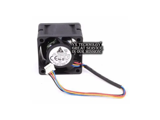 Alt view image 5 of 5 - Delta Original 4028 4CM PFB0412EHN 12V0.72A hyper-violent double ball bearing fan