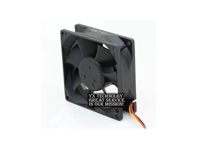 Alt view image 3 of 6 - 2pcs New Internet cafes Preferred AFB0812VH 8025 8cm \/ 8 winds of double ball bearing fan for Delta 80*80*25mm